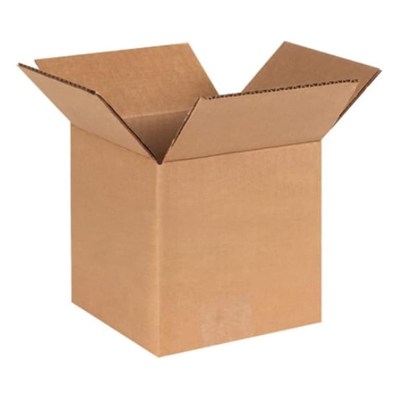 - 100 Pack of 7x7x7 Corrugated Cardboard Packing Shipping Mailing Moving Carton Boxes Cube