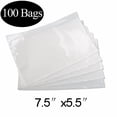 thumbnail image 1 of 100 Packing List Pouches 7.5X5.5 Shipping Label Enclosed Envelopes Adhesive, 1 of 6