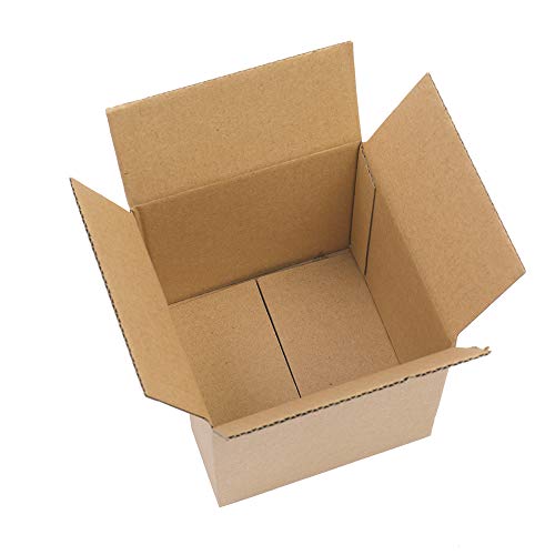100 Packs Cardboard Paper Boxes Mailing Packing Shipping Box Corrugated