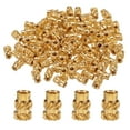 thumbnail image 1 of 100 Packs M3 Threaded Inserts Brass Heat Set Insert M3x7.5mm, OD 5mm Knurled Insert Nuts, 1 of 6