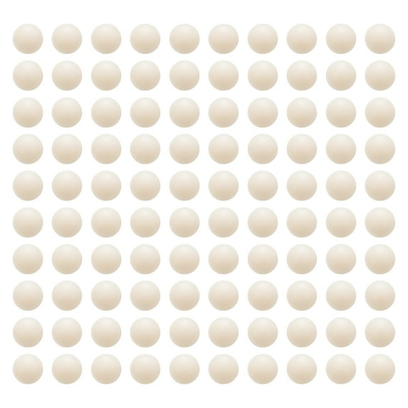 100 Packs Nylon Bearing Balls 4mm Solid Plastic Balls, Precision Mini Nylon Balls