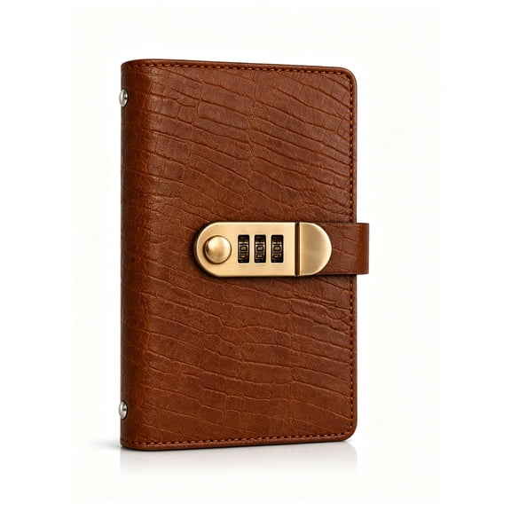 100 Page Lockable Savings Notebook, 100 Envelope Savings Challenge Book,Keep Cash Organized in One Private Place with Password Lock. Compact, Lockable, and Easy To Use for Everyday Saving