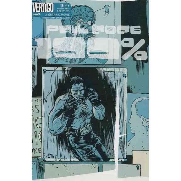 100% (Paul Pope) #3 VF ; DC/Vertigo Comic Book