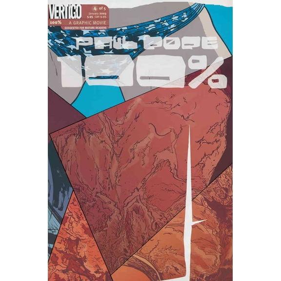100% (Paul Pope) #4 VF ; DC/Vertigo Comic Book