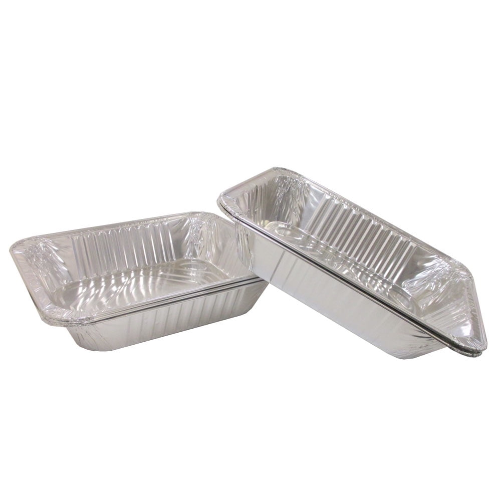 20pcs Aluminum Foil Pans For Bread Loaf Baking Aluminum Foil Loaf Pan For  Baking Cakes Meatloaf Lasagna Disposable Cookware 8x4 Inch 1 5 Lb - Home &  Kitchen - Temu
