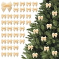thumbnail image 1 of 100 Pcs 1 Inch Tiny Mini Velvet Bows Crafts for Christmas Tree Xmas Twist Tie Bows Small Ribbon Bowknot Christmas DIY Craft Sewing Scrapbooking Gift Wrapping, 1 of 7