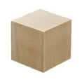 thumbnail image 1 of 100 Pcs 2" Wood Square Blocks Cubes, 1 of 1