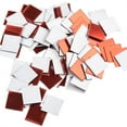thumbnail image 1 of 100 Pcs 30x30MM DIY Glass Mirror Stickers Self-adhesive Square Tiles Wall Sticker, 1 of 6