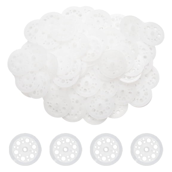 100 Pcs 45mm Plastic Washers, Foam Board Fasteners, Polypropylene Washers for Fixing and Fastening Foam Board