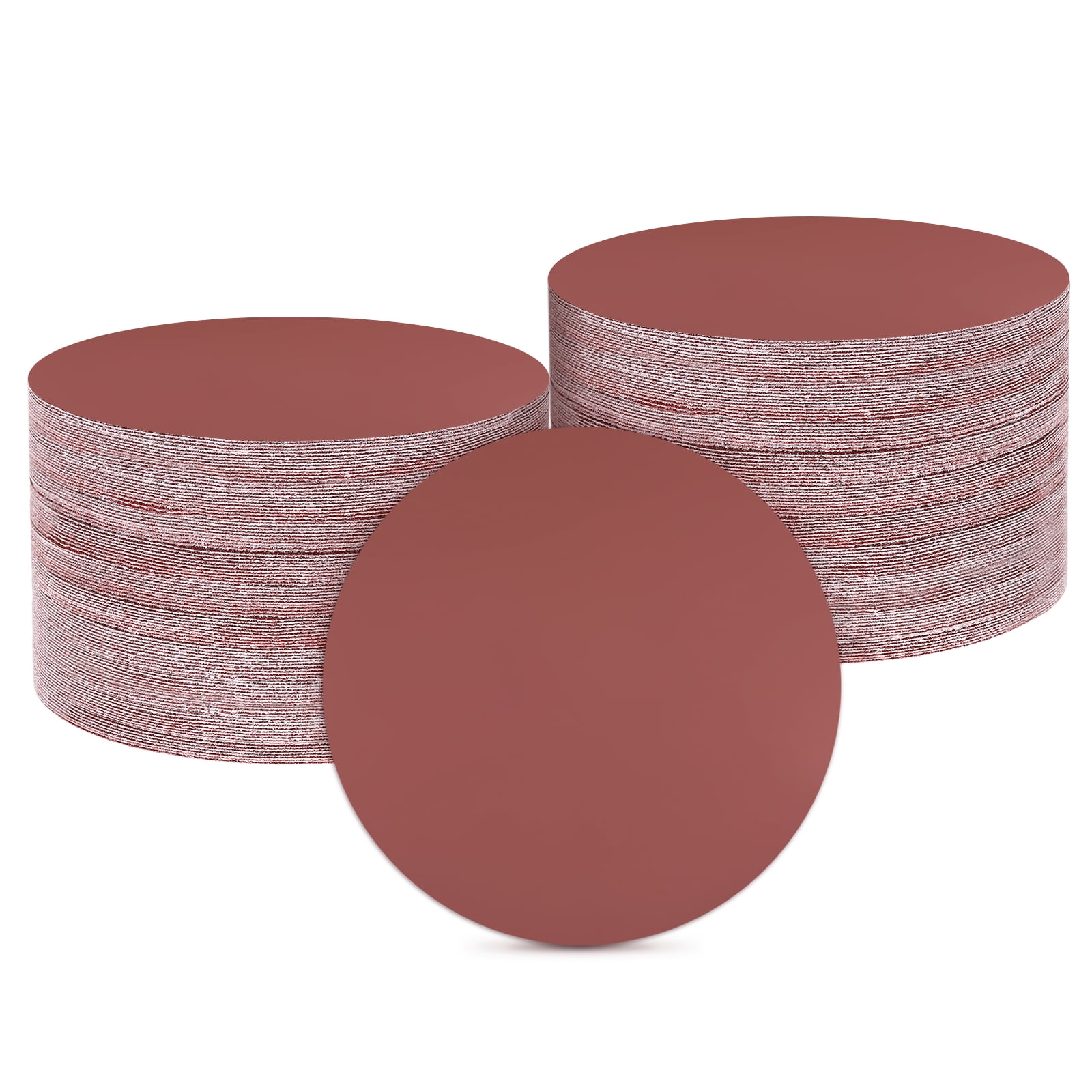 100 Pcs 6 Inch Sanding Disc 2000 Grit Hook and Loop Sandpaper Random Orbital Sander Pads for Woodworking Automotive
