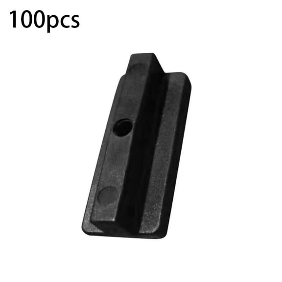 100 Pcs 6mm T Composite Decking Clips for Repair and Fix Outdoor Floor