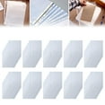 thumbnail image 1 of 100 Pcs A4 Size Sheet Protectors Clear Plastic Document Sleeves with Multi-Hole Design Heavy Duty Page Protectors for School Office Organization and Filing Systems, 1 of 10