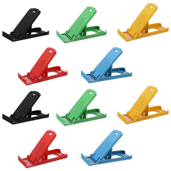100 Pcs Abs Cell Phone Accessories Mobile Accessory Smartphone Holder Desktop Fold