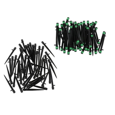 100 Pcs Adjustable Drip Irrigation System Self Watering