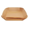 thumbnail image 1 of 100 Pcs Air Fryer Liners Disposable-250PCS Square Parchment Paper Liners,Heat Resistant & Non-Stick,Unbleached Parchment Paper for Air Fryer, Oven, Roasting, Baking, Microwave, 1 of 9