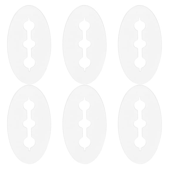 100 Pcs Anti-slip Hook Accessories Peg Board Major Stop Pp