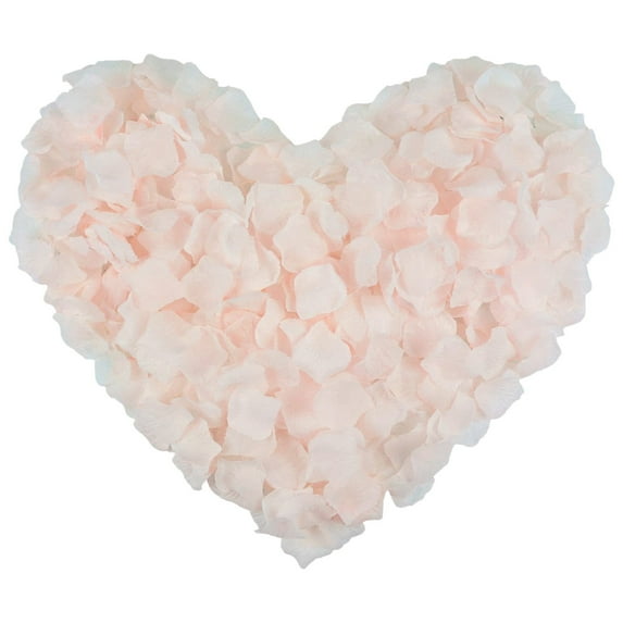 100 Pcs Artificial Rose Petals, Faux Flower Petals for Wedding Decor, Scatter Petals for Aisle Decoration, Romantic Night, Valentine's Day Proposal Party, Anniversary Celebration, Vase Filler