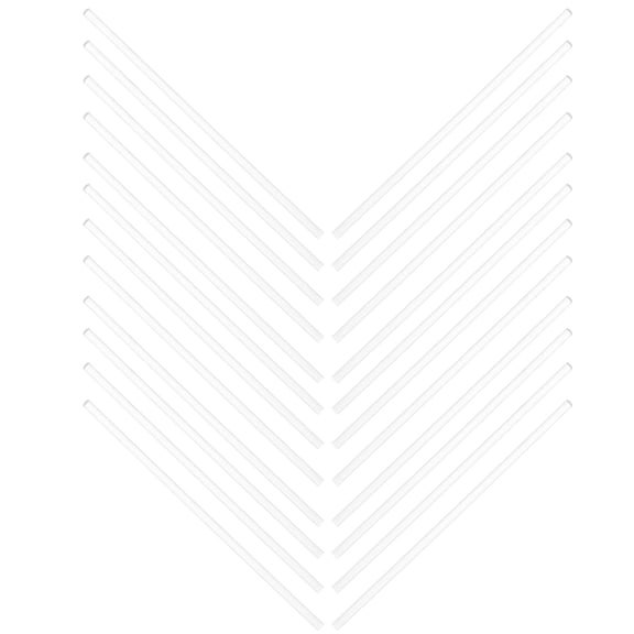 CIMAXIC Acrylic Lollipop Sticks Transparent Versatile for Parties and Weddings