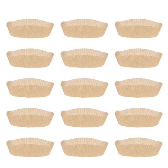 100 Pcs Baking Paper Airfryer Pastry Liners Bowl Shaped Liners Mini Muffin Round Baking Liners Pastry Non-stick Liners