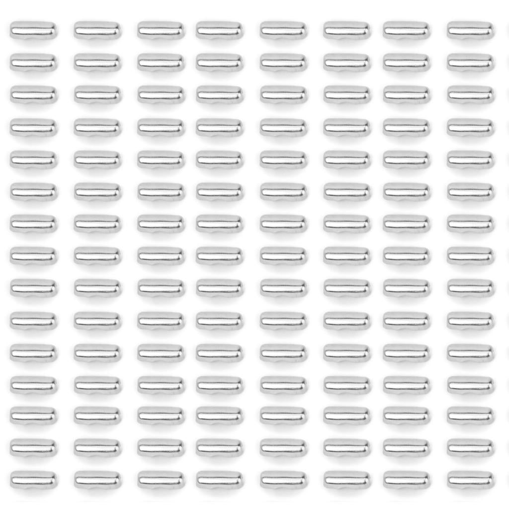100 Pcs Ball Chain Connectors Clasp .4mm - Bead Connector Links