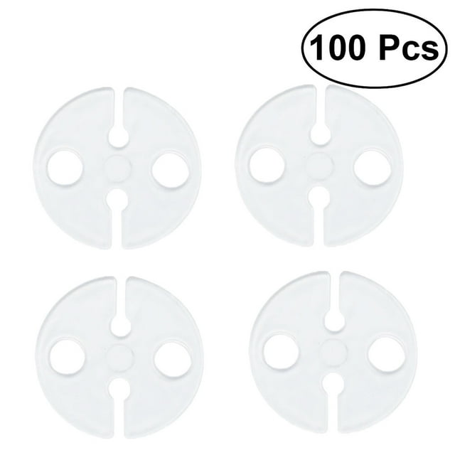 100 Pcs Balloon Sealing Clip Lock Tie Balloon Buckle Easily Helium Air