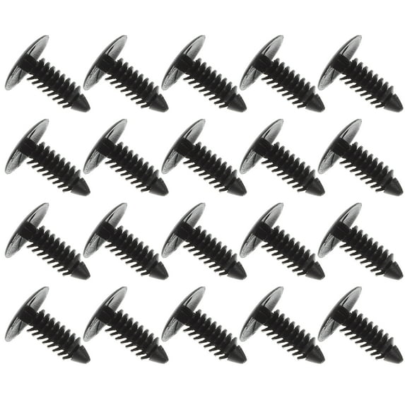 100 Pcs Barbed Buckle Push Pin Automotive Rivet Bumpers Liner Repair Button Car