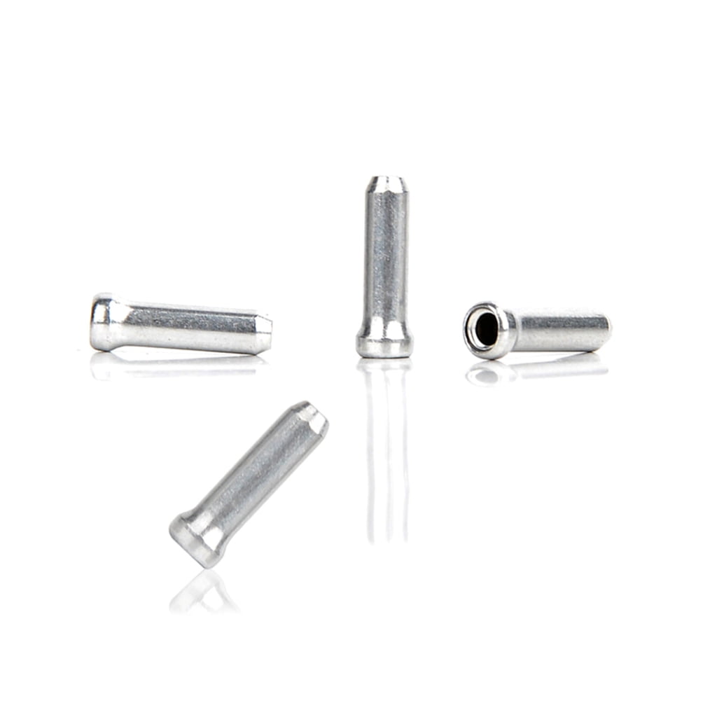 Performance Bike Cable Crimps AITOCO Bike Brake Cable End Caps Bike Cable Ferrules Aluminum Alloy Fittings Clamps Ferrules Cube Design Commute Offroad Downhill Gravel Race Origina Bicycle Cable Crimps