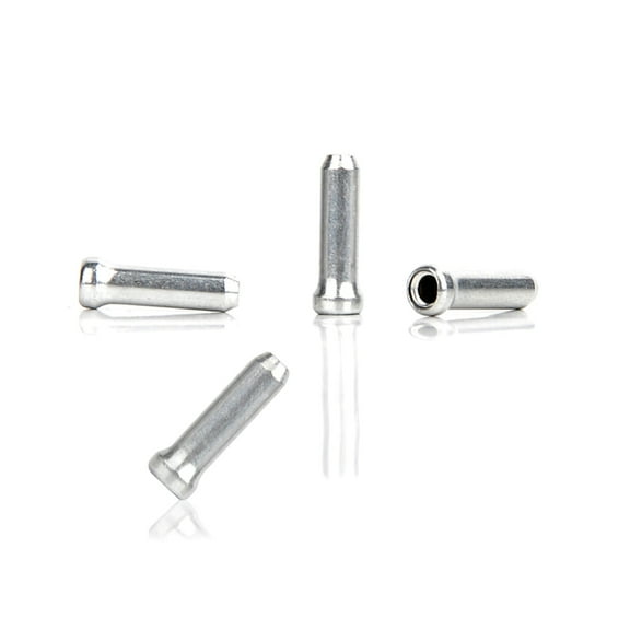 100 Pcs Bike Brake Cable End Cap Crimps Ferrules Caps Road Mountain Bicycles Brake Cable Cap End Tip Easy to Use