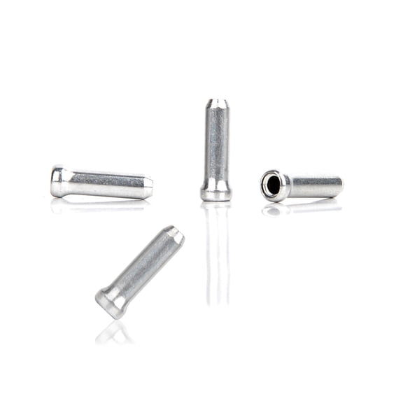 100 Pcs Bike Brake Cable End Cap Crimps Ferrules Caps Road Mountain Bicycles Brake Cable Cap End Tip Easy to Use