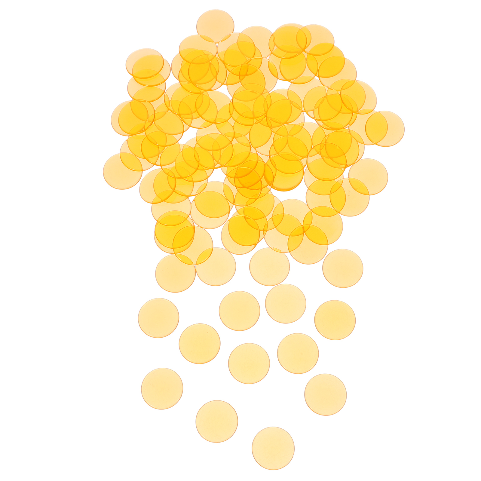 100 Pcs Bingo Chips Wafer Board Game Accessories Scavenger Hunt Games