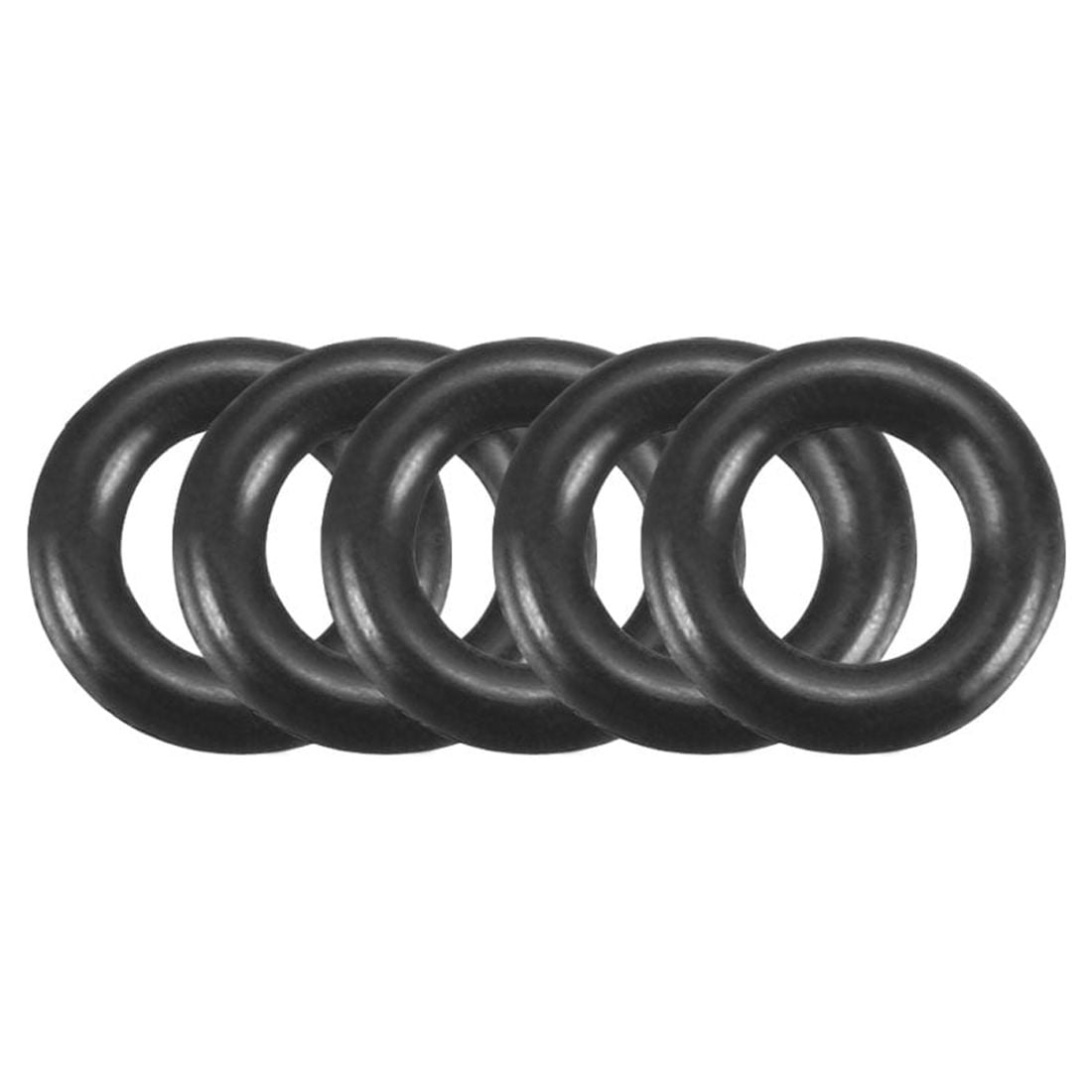 O-Ring In Gomma Nitrile 8x6x1mm - 50 Pezzi Per Guarnizioni Idrauliche E Riparazioni - Foto 3