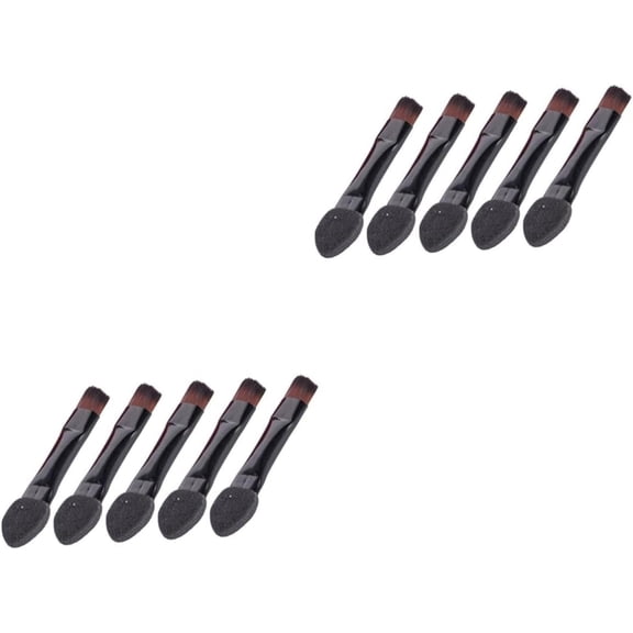 100 Pcs Black Sponge Cosmetic Sponges Makeup Sponge Eyeshadow Brush Set Eye Shadow Applicator Blending Sponges for Makeup Make Eye Shadow Brush Makeup Brush Miss Make up