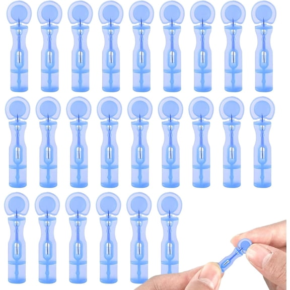 100 Pcs Blackhead Blemish Remover, Disposable Acne Pimple Popper Needle, Pimple Needles, Effective Removal of Acne and Acne Blackheads, Home Use to Clean The Skin