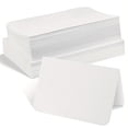thumbnail image 1 of 100 Pcs Blank Pure Cotton Watercolor Paper Card with Envelopes 140lb/300 Gsm Textured Postcards for Art Painting Thank Note Invitation Birthday Wedding Crafts, 1 of 4