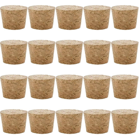 100 Pcs Bottle Corks Stoppers Wine Reusable Plug for Crafting Bulk Manual