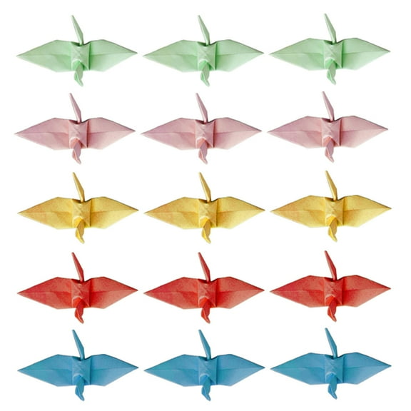 100 Pcs Bridal Shower Decorations Kit Wedding Origami Paper Crane