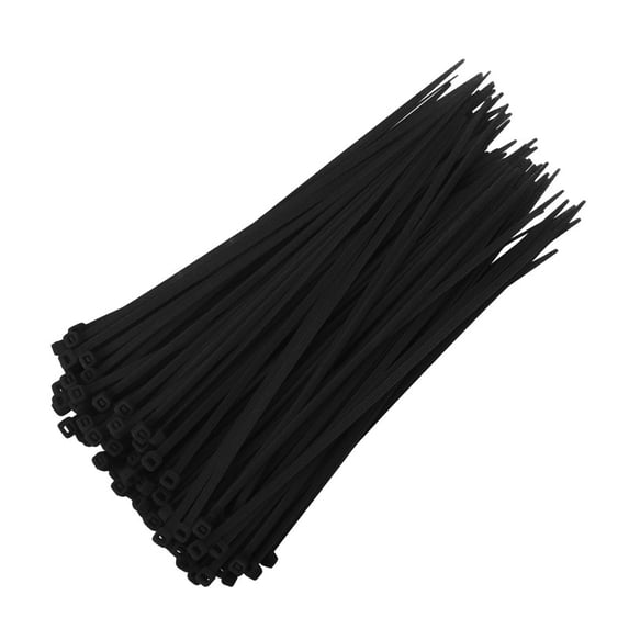 100 Pcs Cable Zip Ties,3.94 Inch Small Cable Zip Ties,Multi-Purpose Self-Locking Nylon Cable Cord Management, Self-Locking Zip Ties,Plastic Wire Ties for Home,Office,Garden,Workshop,Black