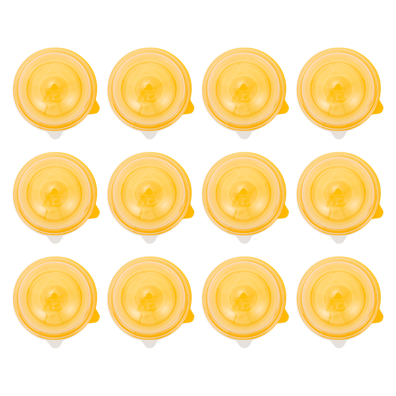 100 Pcs Cake Containers Clear Dessert Box Mini Cupcake Disposable Paper