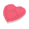 thumbnail image 1 of OULII Cake Supplies Heart Shaped Paper 100Set 4.1In, 1 of 5