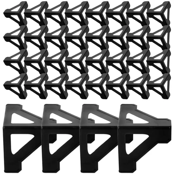 100 Pcs Carton Corner Protector Baby Plastic Protectors Anti-Collision