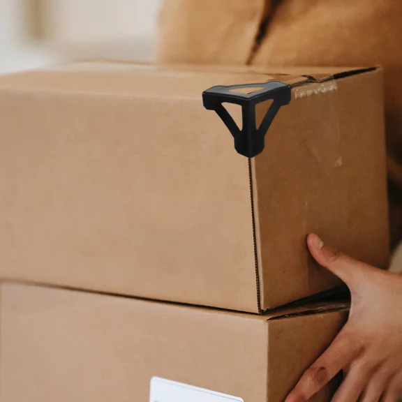 100 Pcs Carton Corner Protector Baby Protectors For Packaging Plastic