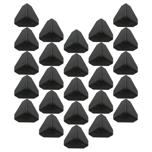 100 Pcs Carton Packaging Corner Protector Plastic Protectors Cardboard Guard Small