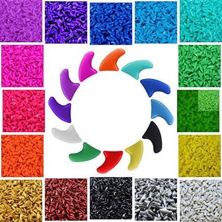 100 Pcs Cat Claw Caps For Cats Nail Claws With Adhesives And Applicators 5X Diff