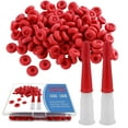 thumbnail image 1 of 100 Pcs Caulk Caps, Reusable Saving Cap, Caulking Tool Accessory, Caulk Sealer Saver for Open Caulking Tube Sealing and Preserving, with Storage Box for Easy Storage, 1 of 9
