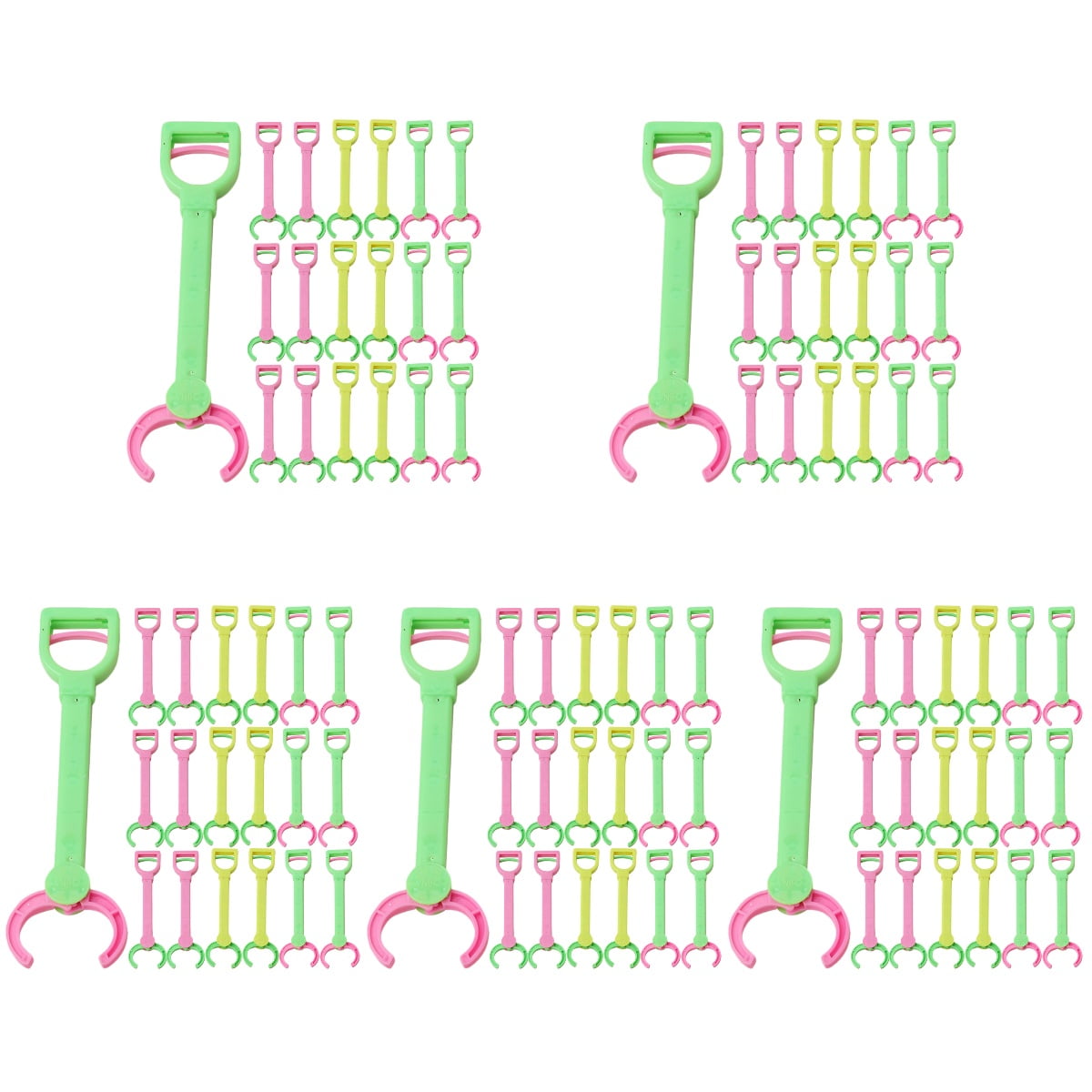 100 Pcs Children Toy Grabber Mini Clamp Toys Kids Clamps Toys