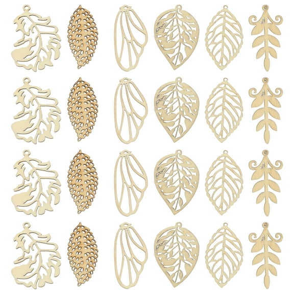 100 Pcs Christmas Decorations Log Slice Outdoor Ornaments Toddler