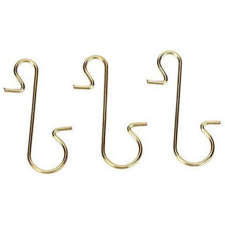 Curtain S Shape Hook, 200 Pack 6mm Open Width Mini Stainless Steel Ornament Hooks for DIY Crafts Chandelier Christmas Tree Accessories, Silver 