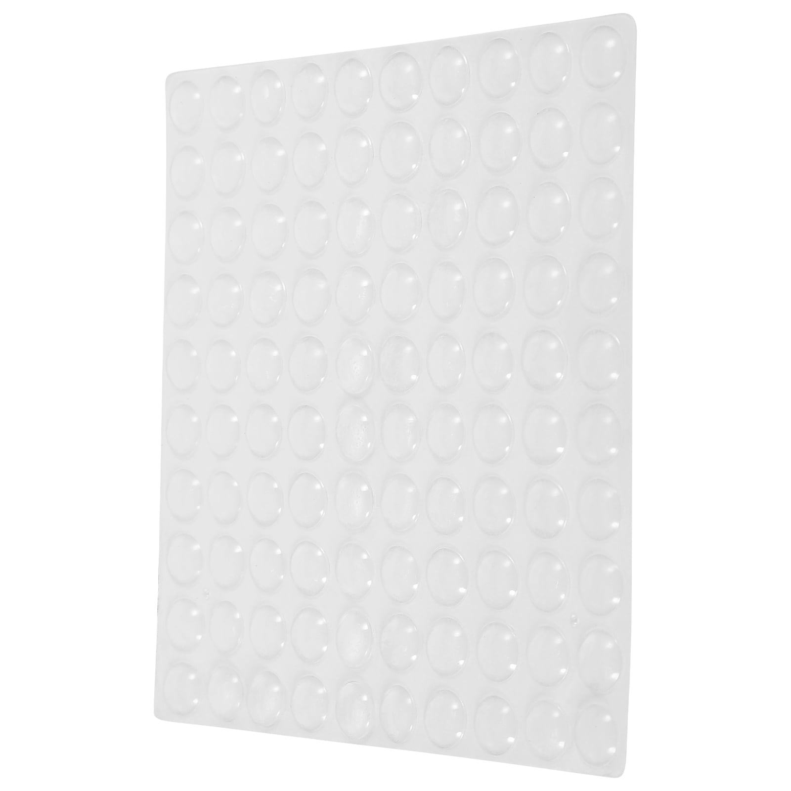 100 Pcs Clear Door Bumpers Cutting Board Mats Decor for Home