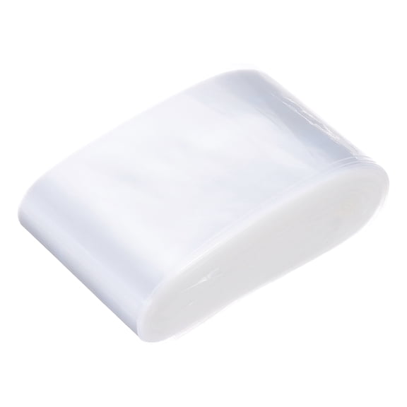 100 Pcs Clear Flat Open Plastic Poly Bags 2x10 Inch 1.6 Mil Packaging Bags for Proving Bread, Dough