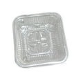 thumbnail image 1 of 100 Pcs Clear Plastic Containers, Plastic Food Containers, Clear Disposable Containers Square Container for Sandwich Dessert Salad (2.95 x 2.95 x 1.1 inch), 1 of 6